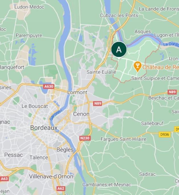 فيلا Le Petit Nid Saint-Loubès المظهر الخارجي الصورة